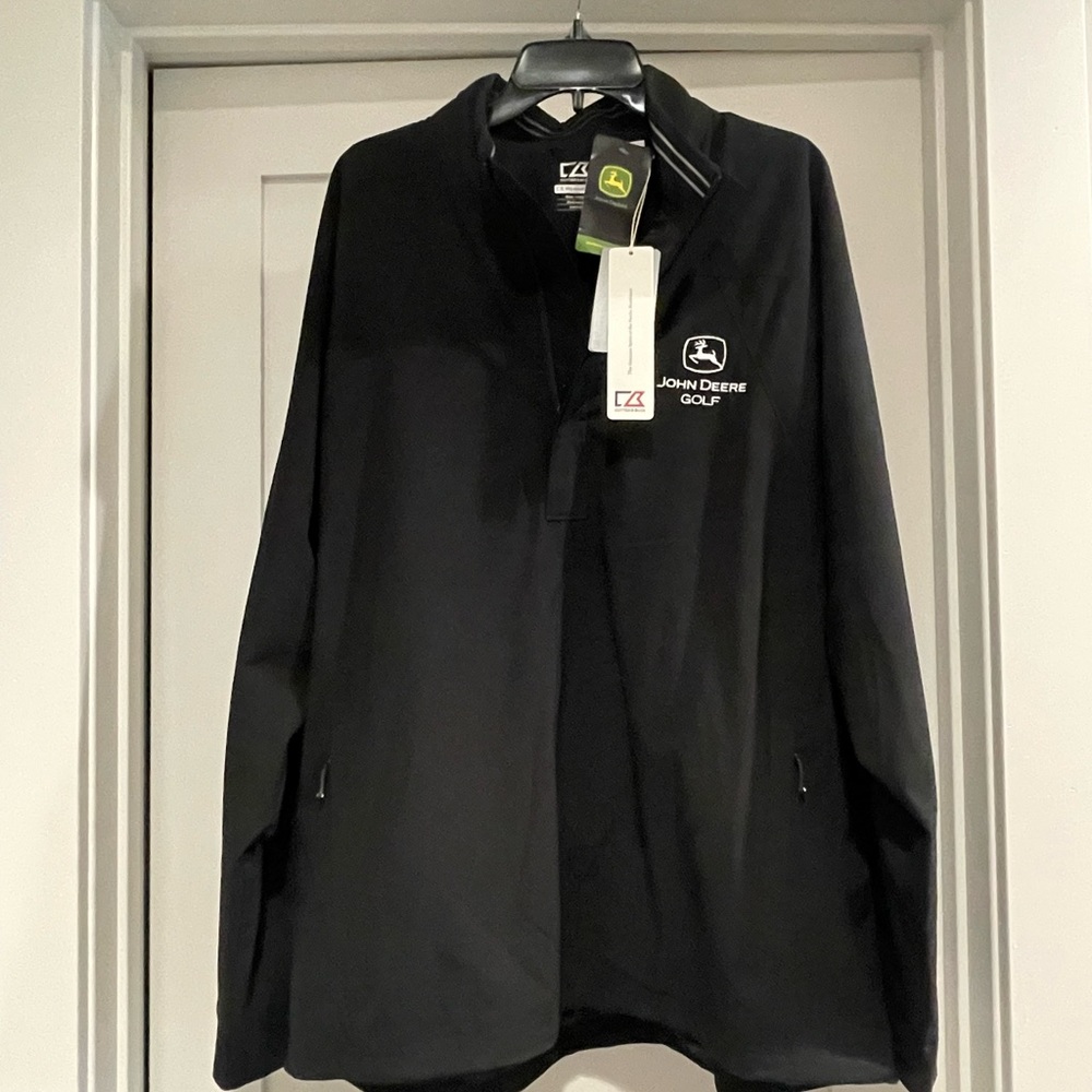 Cutter and Buck John Deere new weathertec jacket. Size XXL. New with tags